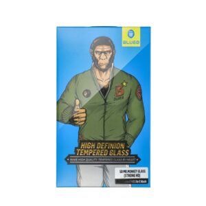 5D Mr. Monkey Glass – Apple iPhone 7/8 schwarz (Starkes HD)