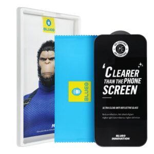 5D Mr. Monkey Glass – Apple iPhone 16 Pro Max Schwarz (Starkes Premium AR) – Bild 2