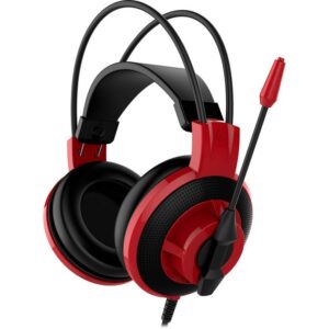 Kabelgebundene Gaming-Kopfhörer Jack 3,5 mm MSI DS501 rot