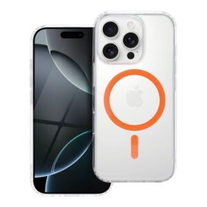 Drop Glue Bunter Ring Mag Cover kompatibel mit MagSafe für SAMSUNG A37 orange