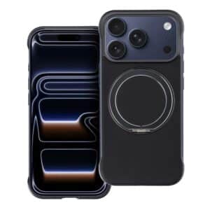 EDGE FREE Hülle kompatibel mit MagSafe für iPhone 17 Pro Schwarz