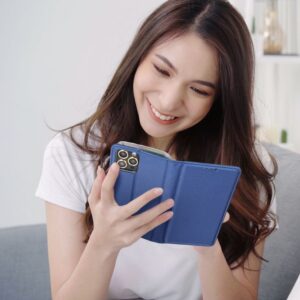 Smart Case Holster für MOTOROLA MOTO Edge 70 FUSION in Navy Blau – Bild 3