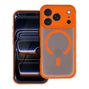 FULL MATTE MAG COVER kompatibel mit MagSafe für IPHONE 17 Pro Schwarz