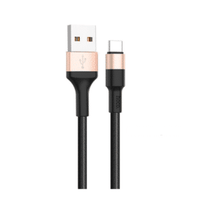 HOCO USB-Kabel – Typ C Xpress X26 schwarz-gold