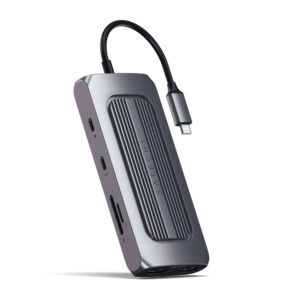 Adapter HUB 8in1 USB-C Satechi ST-UCMXAM Space Grau