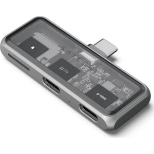 Adapter HUB 3in1 USB-C Satechi Mobile XR ST-HXRSDM in Space Grau