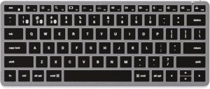 Kabellose QWERTY-Tastatur Satechi Slim X1 ST-BTSX1M in Space Gray