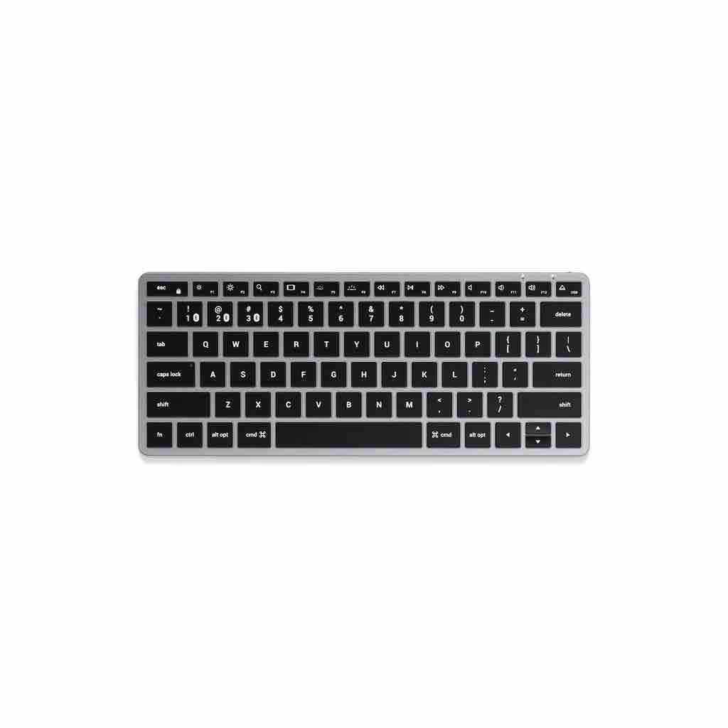 Kabellose QWERTY-Tastatur Satechi Slim X1 ST-BTSX1S Silber – Bild 4