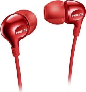 Kabelgebundene Kopfhörer mit 3,5 mm Klinke PHILIPS SHE3555RD rot