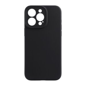 Hülle für iPhone 15 PRO MAX Forcell F-Protect Rubber Premium, kompatibel mit MagSafe, schwarz