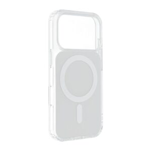 CLEAR FUSION MAG COVER Hülle kompatibel mit MagSafe für iPhone 17 Weiß