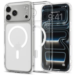 SPIGEN Ultra Hybrid Mag Case MagSafe für iPhone 17 Pro in Frostweiß