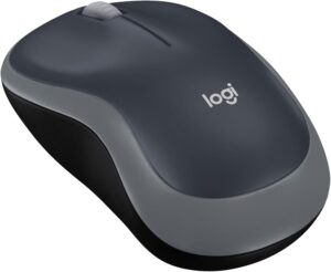 Kabellose Maus Logitech 2,4 GHz 1000 dpi M185 Grau