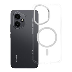 Case FRAME CLEAR HYBRID MAG COVER kompatibel mit MagSafe für HONOR 400 transparent