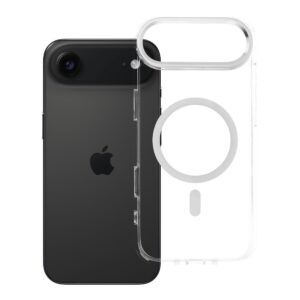 Hülle FRAME CLEAR HYBRID MAG COVER kompatibel mit MagSafe für iPhone 17 Air transparent