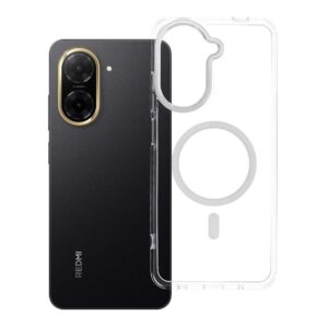 Hülle FRAME CLEAR HYBRID MAG COVER kompatibel mit MagSafe für XIAOMI Redmi A5 transparent