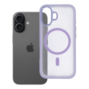 Hülle für iPhone 17 Flexline Mag Cover kompatibel mit MagSafe, lila