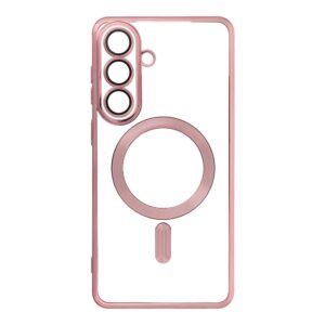 ELECTRO MAG COVER Handyhülle kompatibel mit MagSafe für SAMSUNG S26 Plus in Roségold