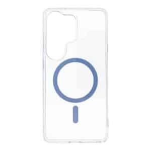 Drop Glue Bunter Ring Mag Cover kompatibel mit MagSafe für SAMSUNG S26 Ultra hellblau