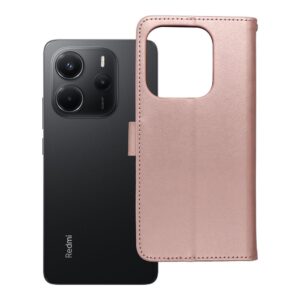 MEZZO Buchholster für XIAOMI Redmi NOTE 14 4G (GLOBAL – 164,84 mm x 78,15 mm x 8,16 mm) Traumfänger Roségold