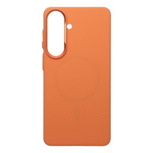 KEVLAR Hülle kompatibel mit MagSafe für SAMSUNG S26 Plus Cosmic Orange