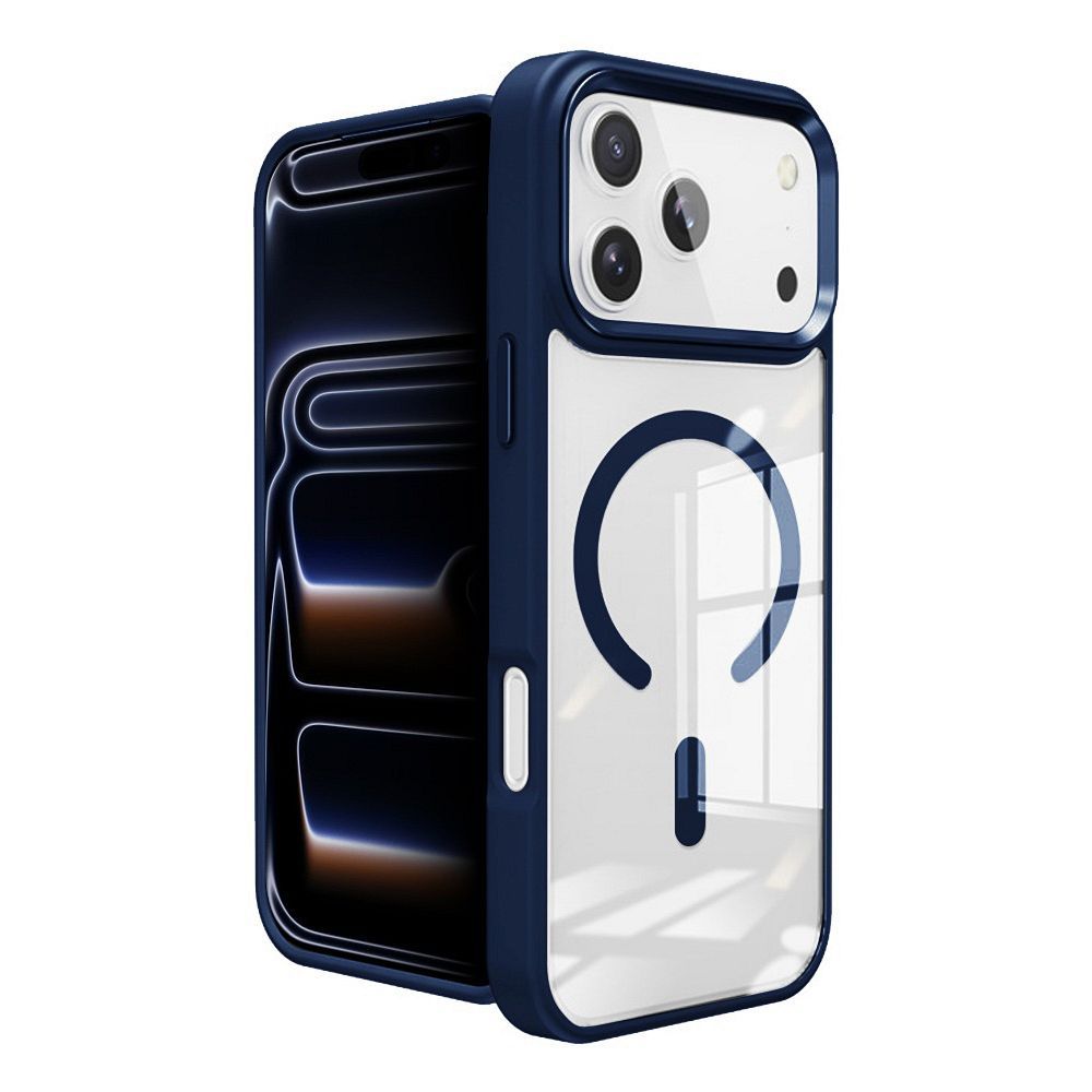 ROAR Case MAG BUMPER kompatibel mit MagSafe für IPHONE 17 Air in Navyblau – Bild 3