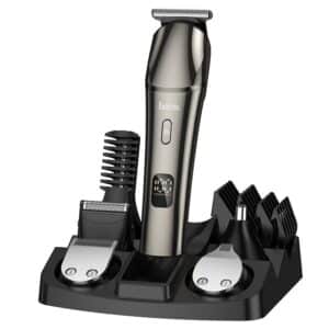 Haartrimmer-Set Hoco HP26 Metallgrau