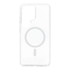 Hülle für Samsung S26 ULTRA Forcell F-Protect Clear Hybrid Premium kompatibel mit MagSafe, transparent