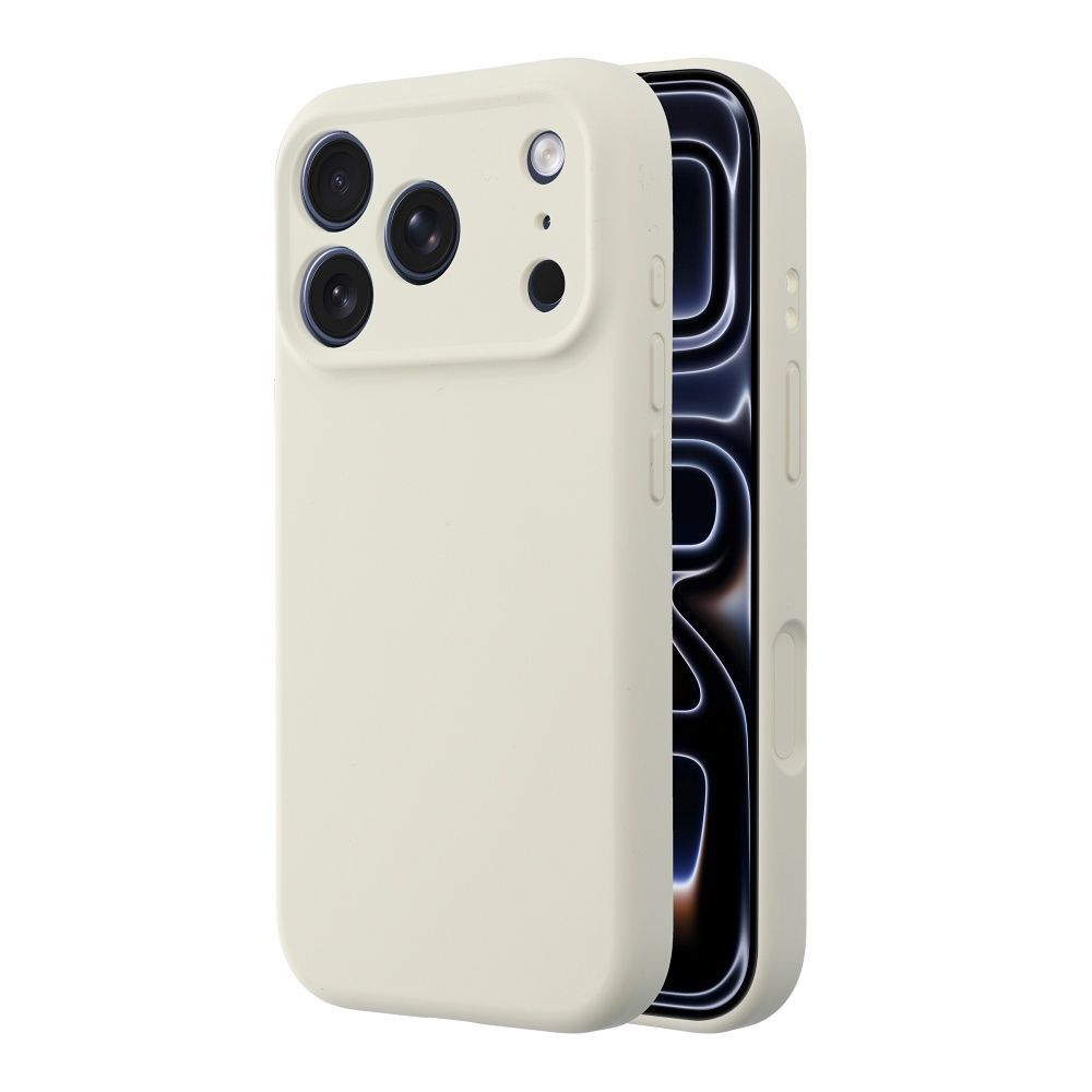 Hülle für Samsung S26 PLUS Forcell F-Protect Rubber Premium kompatibel mit MagSafe in Antikweiß – Bild 4