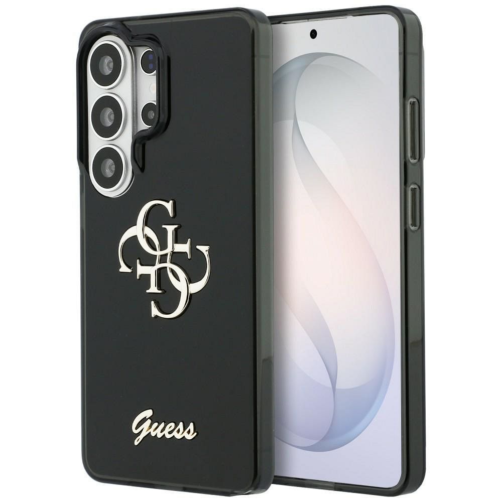 GUESS Hülle für SAMSUNG S26 Ultra GUHMS26LHGTMLCGK (IML Big Metal 4G und Script) Schwarz