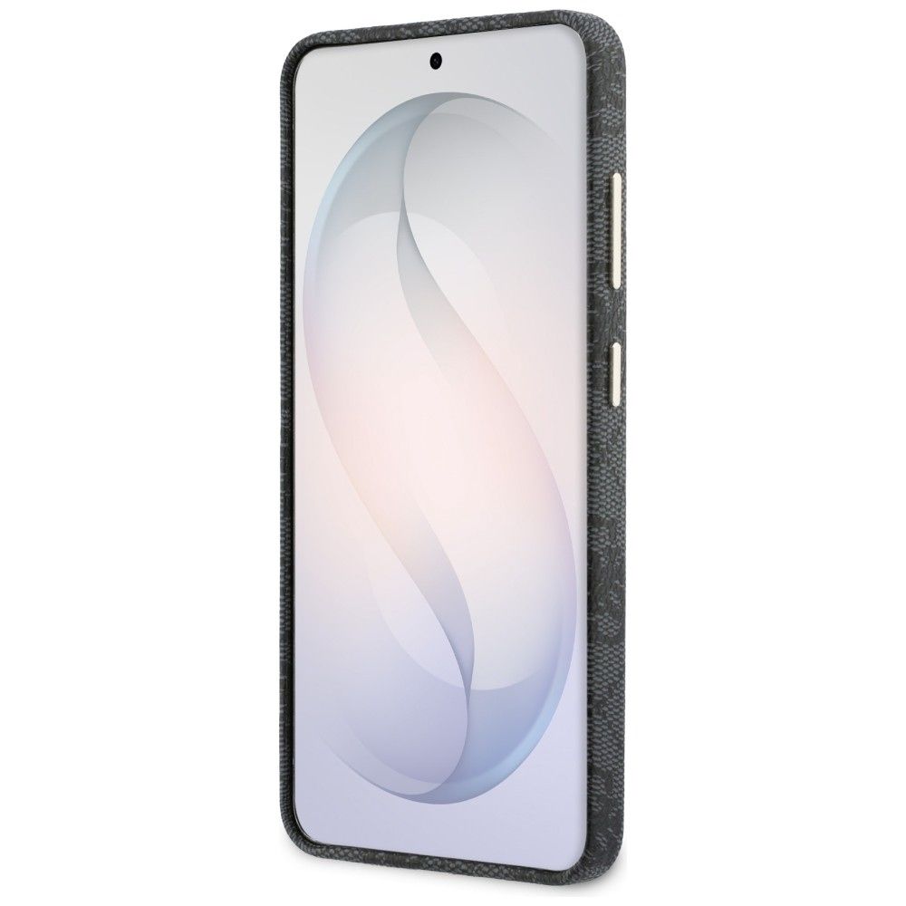 GUESS Hülle für SAMSUNG S26 GUHMS26SP4GRMDEK (4G Rhinestone Rundes Logo MagSafe) Schwarz – Bild 6