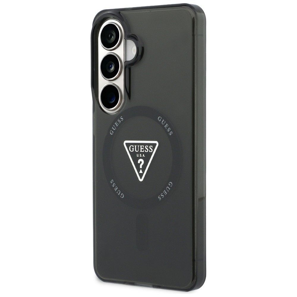 GUESS Hülle für SAMSUNG S26 GUHMS26SHGTMLCGK (Magnetisches IML Gradient Dreieck) Schwarz – Bild 3