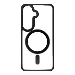 COLOR EDGE MAG COVER Hülle kompatibel mit MagSafe für SAMSUNG S26 Schwarz