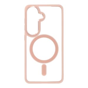 COLOR EDGE MAG COVER Hülle kompatibel mit MagSafe für SAMSUNG S26, pink