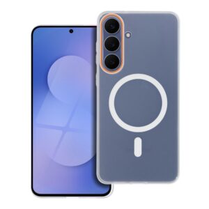 GO ORANGE Hülle kompatibel mit MagSafe für Xiaomi 17 Ultra, transparent