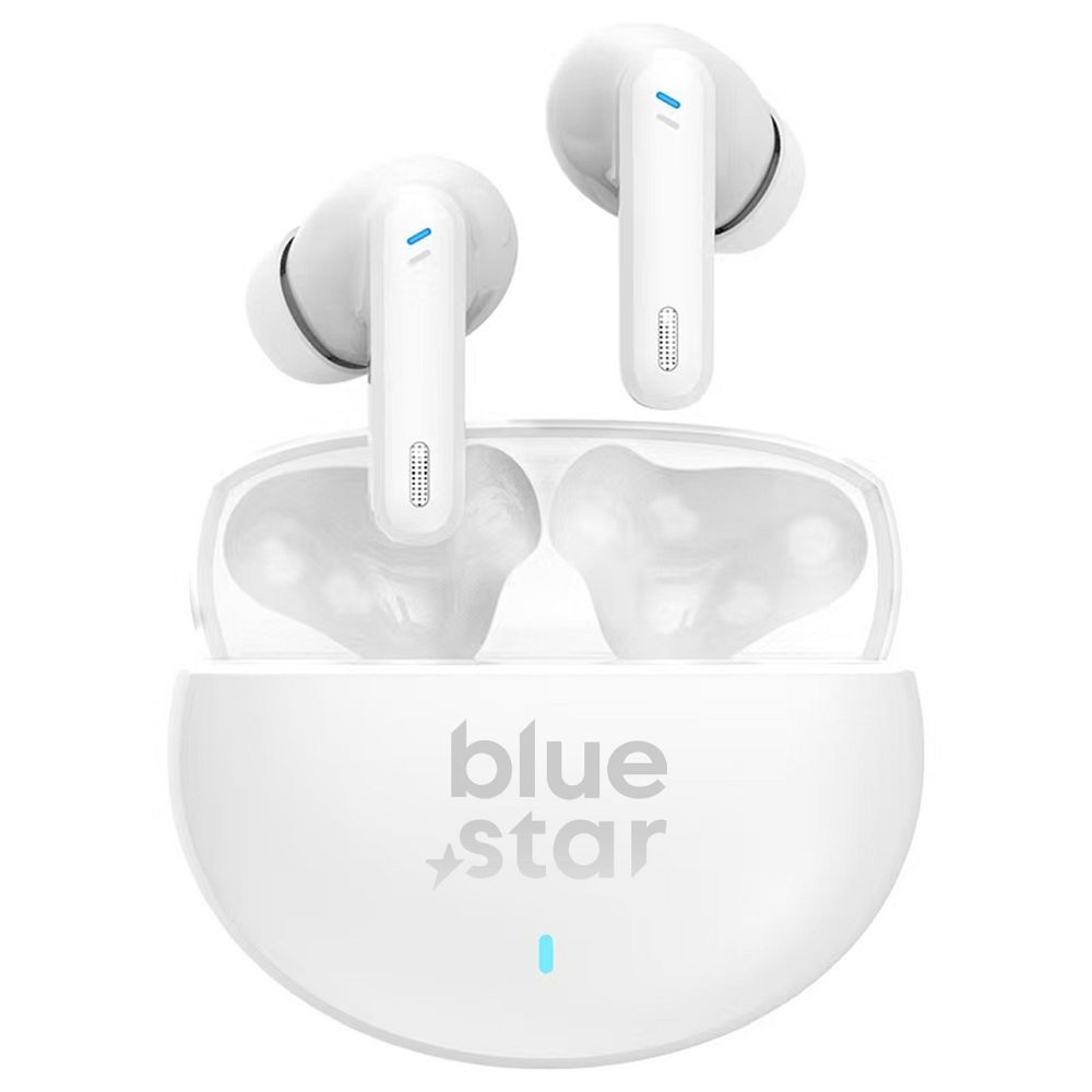 Kabellose Ohrhörer BLUE STAR ZEN ANC + ENC TX5 TWS weiß – Bild 4