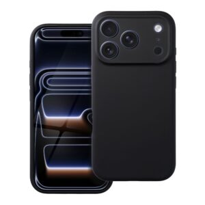 Hülle für iPhone 16e (SE4 2025) / 17e Forcell F-Protect Rubber Premium kompatibel mit MagSafe, schwarz