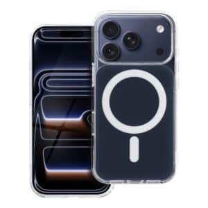 Hülle für iPhone 16e (SE4 2025) / 17e Clear Fusion Mag Cover kompatibel mit MagSafe Marineblau