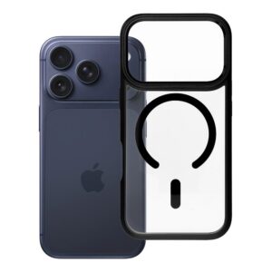 ROAR Case MAG BUMPER kompatibel mit MagSafe für iPhone 17 Pro schwarz
