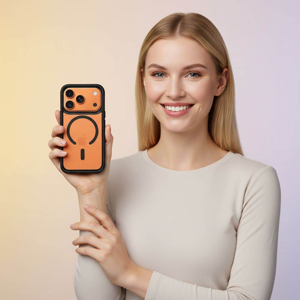 ROAR Case MAG BUMPER kompatibel mit MagSafe für iPhone 17 Air Schwarz – Bild 4