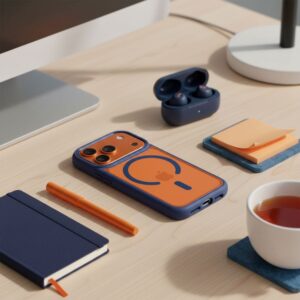 ROAR Case MAG BUMPER kompatibel mit MagSafe für IPHONE 16, Marineblau – Bild 4