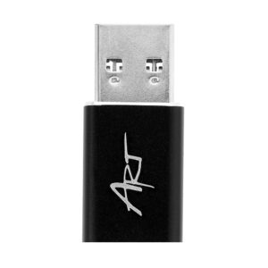 Adapter USB A 3.0 auf USB C ART C12 OTG schwarz