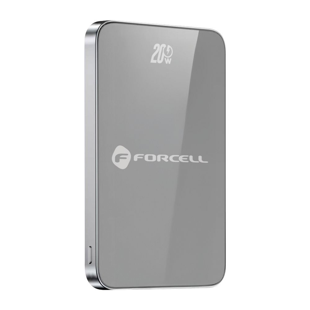 Für MagSafe kompatible Powerbank Forcell F-Energy SuperSlim F5K8 QC4.0 PD3.0 15W 5000 mAh grau – Bild 15
