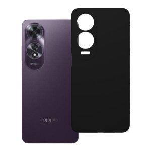 SILICONE 2mm Handyhülle für OPPO A60 in Schwarz