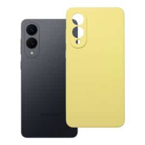 SILICONE 2mm Handyhülle für SAMSUNG S25 Edge in Gelb