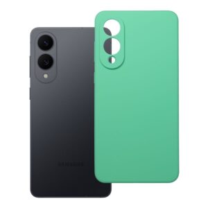 SILICONE 2mm Handyhülle für SAMSUNG S25 Edge in Mint