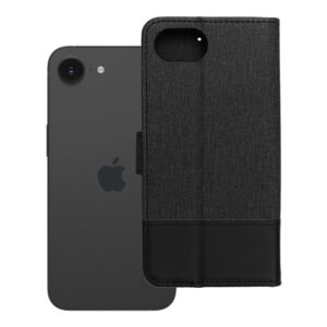 GOMMA Book Holster für iPhone 16e (SE 4 2025) Schwarz