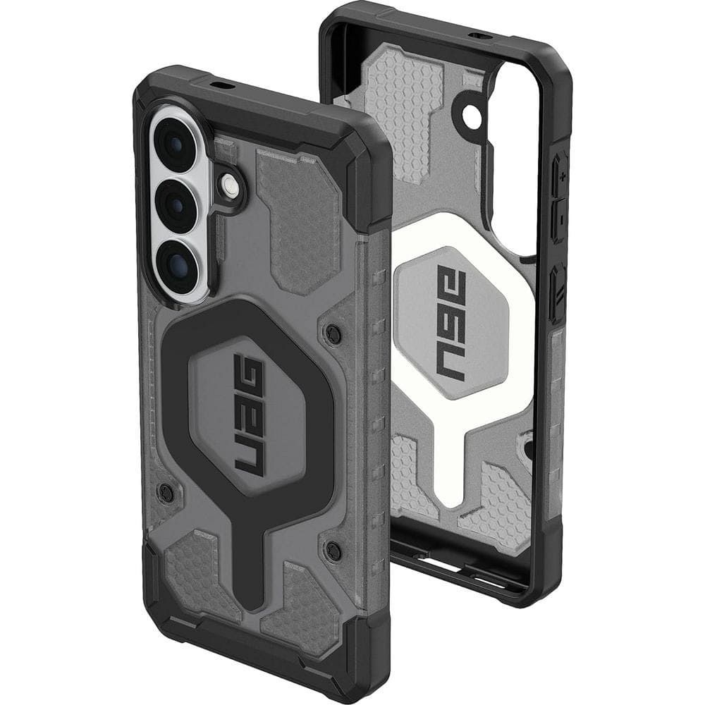 UAG Urban Armor Gear Hülle PATHFINDER CLEAR MAGNET mit integriertem Magnet für SAMSUNG S26 Aschschwarz