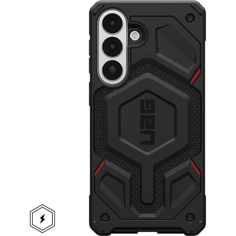 UAG Urban Armor Gear Hülle MONARCH PRO mit eingebautem Magnet für SAMSUNG S26 Plus Kevlar Schwarz