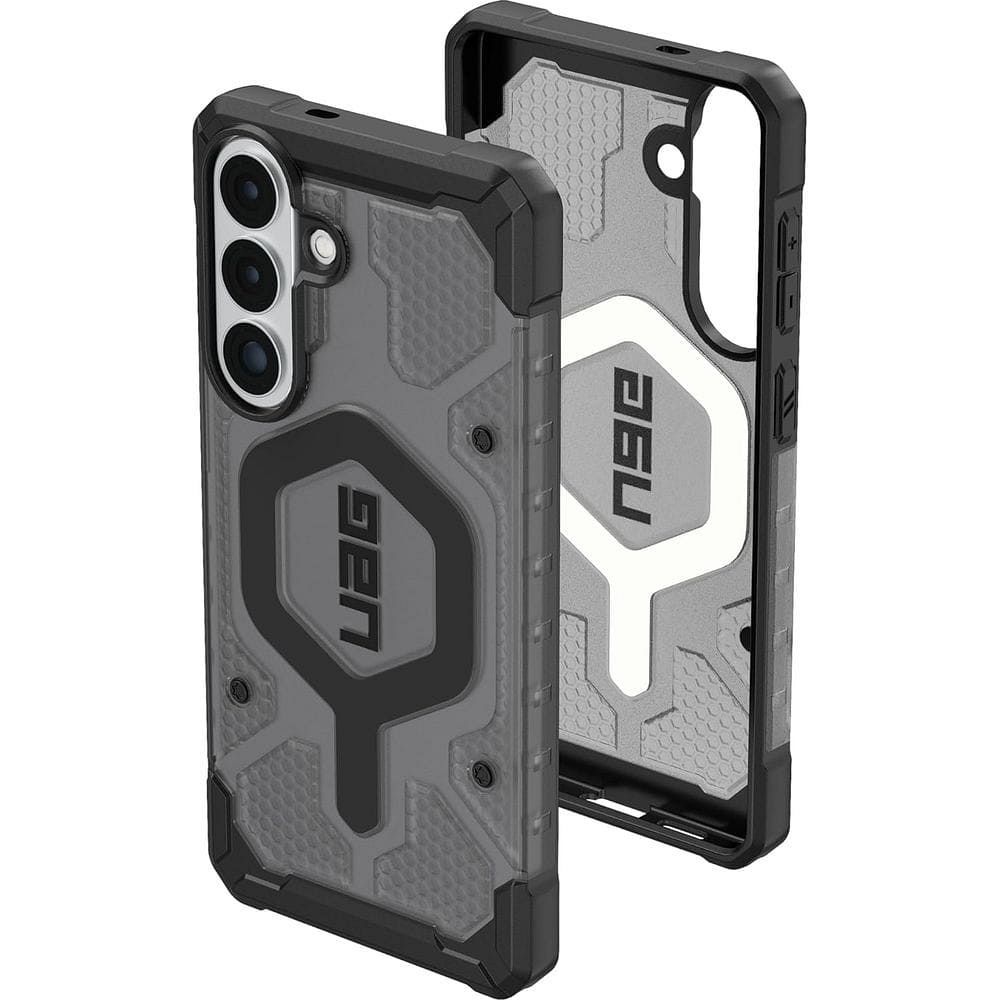 UAG Urban Armor Gear Hülle PATHFINDER CLEAR MAGNET mit eingebautem Magnet für SAMSUNG S26 Plus aschschwarz